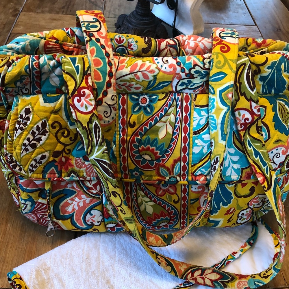 Vera Bradley Diaper Bag Provençal